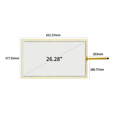 หน้าจอสัมผัส 3M ขนาด 26.28 นิ้ว 98-0003-0098-9